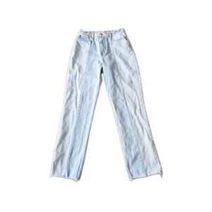 Abercrombie & Fitch Light Blue Straight Leg Jeans